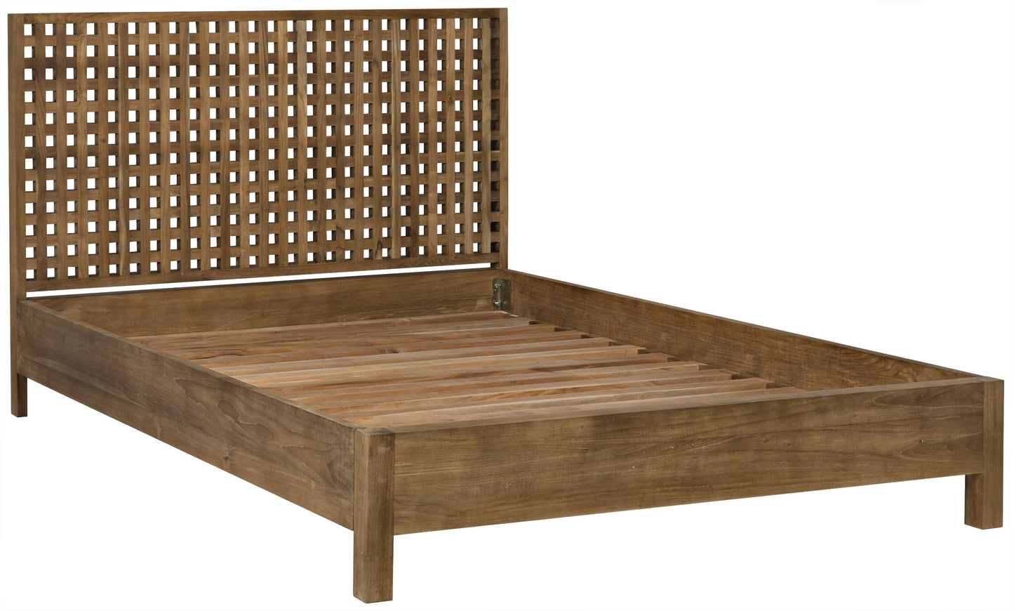 Quinnton bed, queen, teak