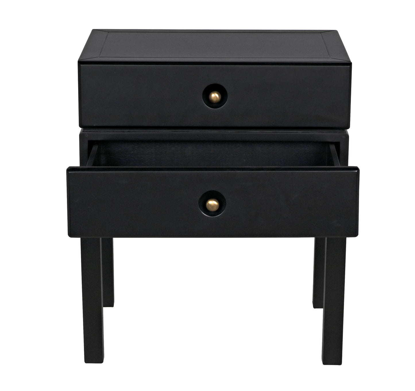 Andras side table, black