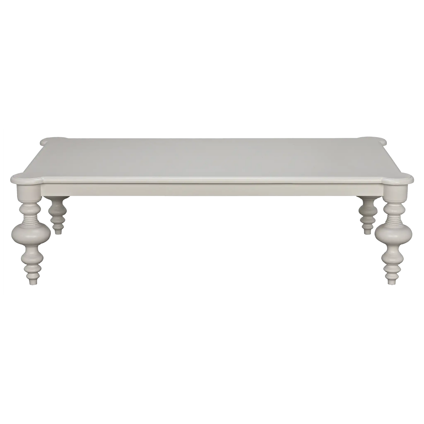 Graff coffee table, solid white