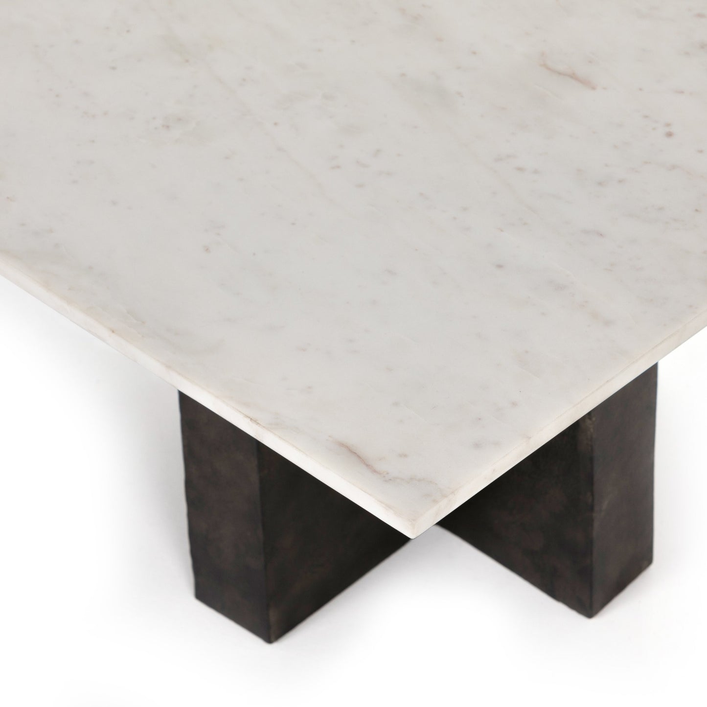 Terrell coffee table-raw black