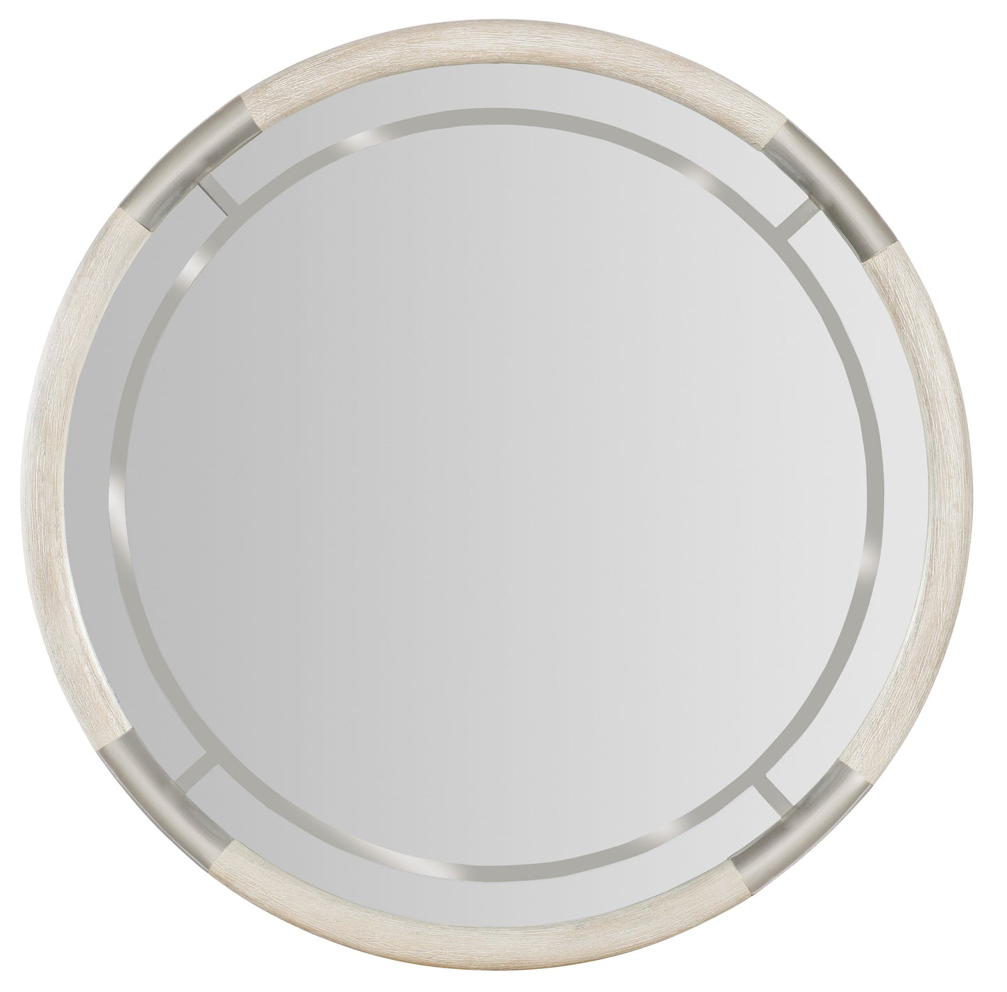 Modern mood round mirror