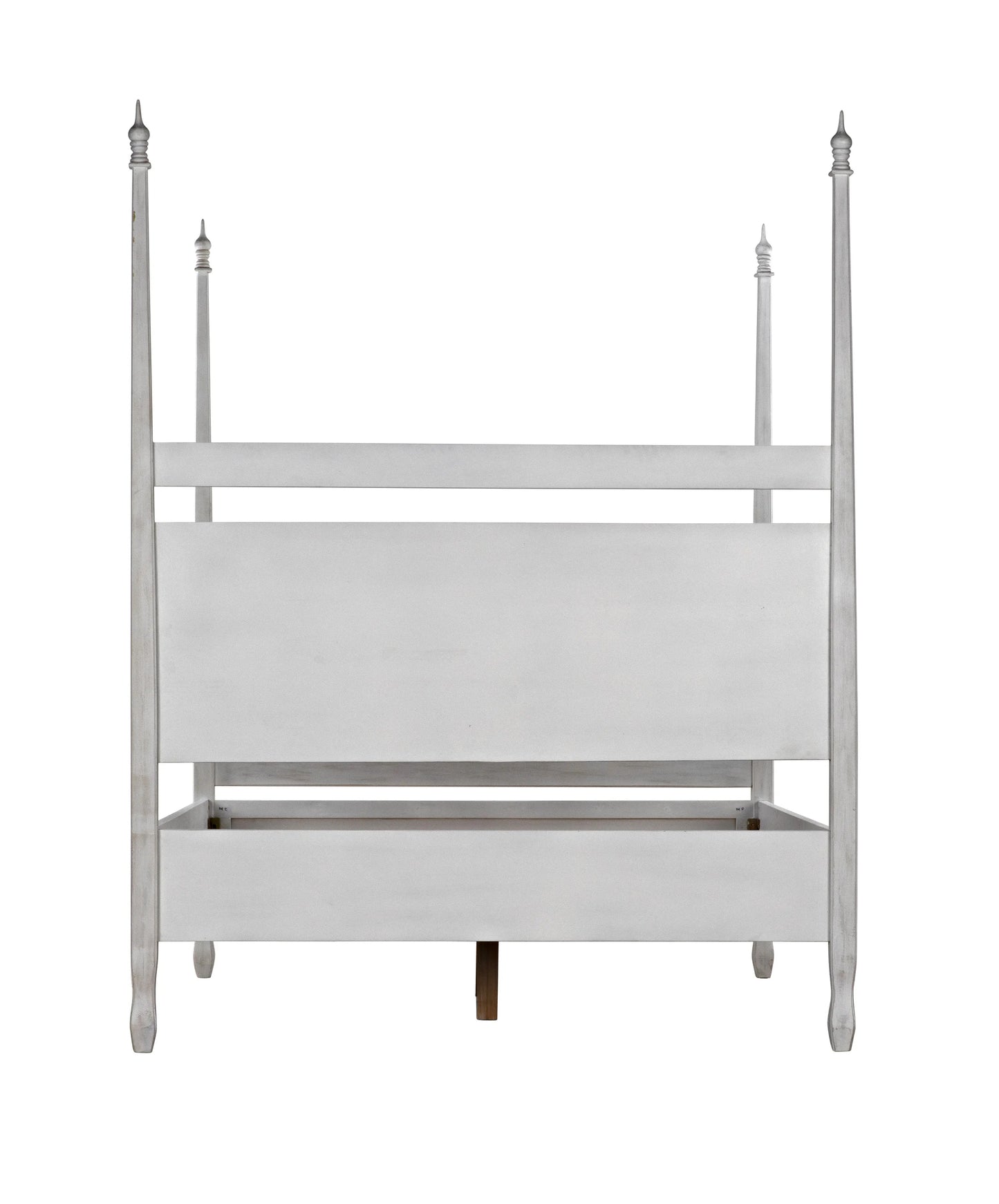 Venice bed, queen, white wash