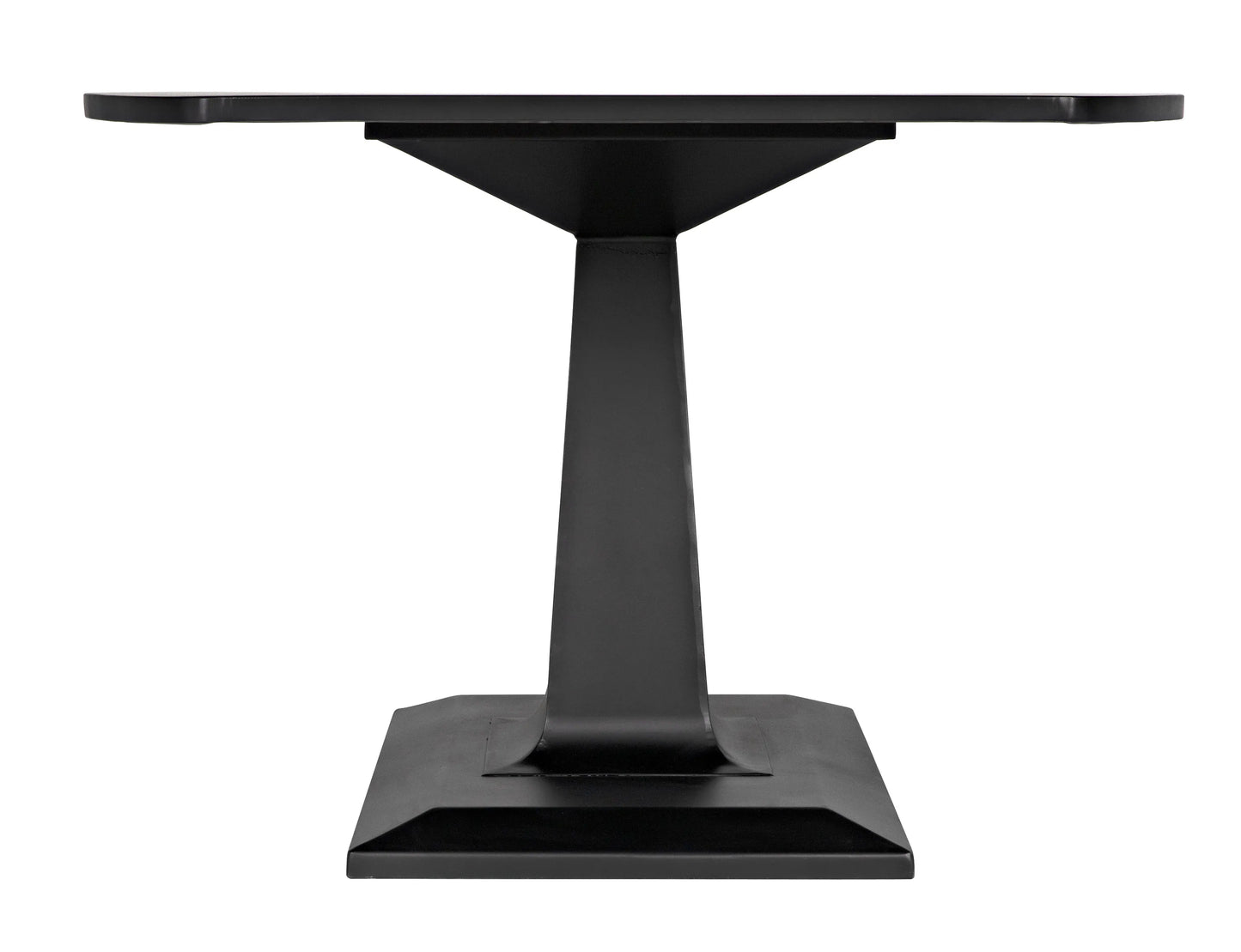 Amboss dining table, black steel