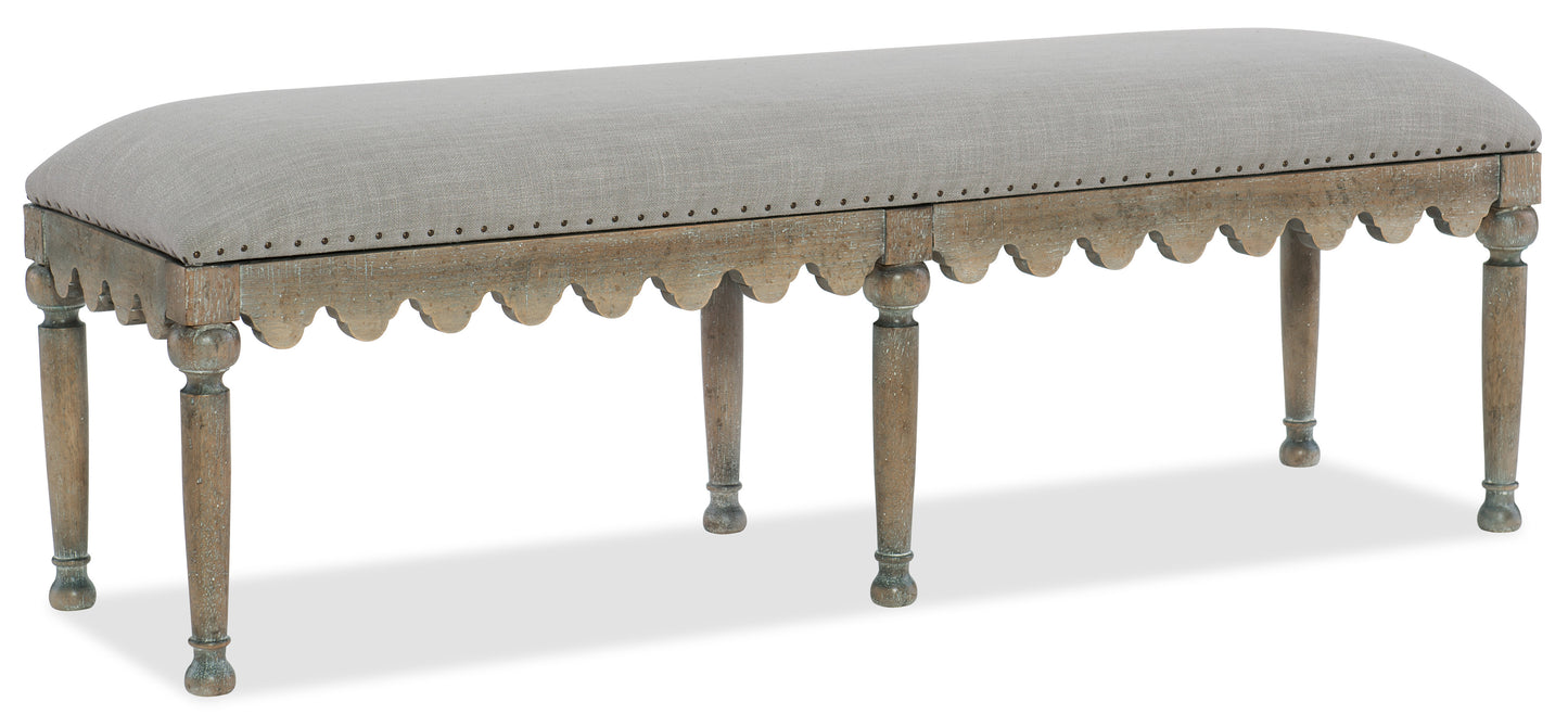 Boheme madera bed bench