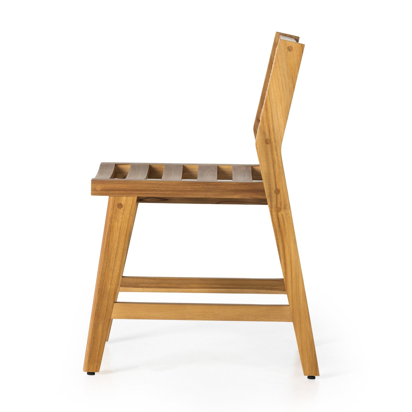 Merit outdoor dining chair-natural teak