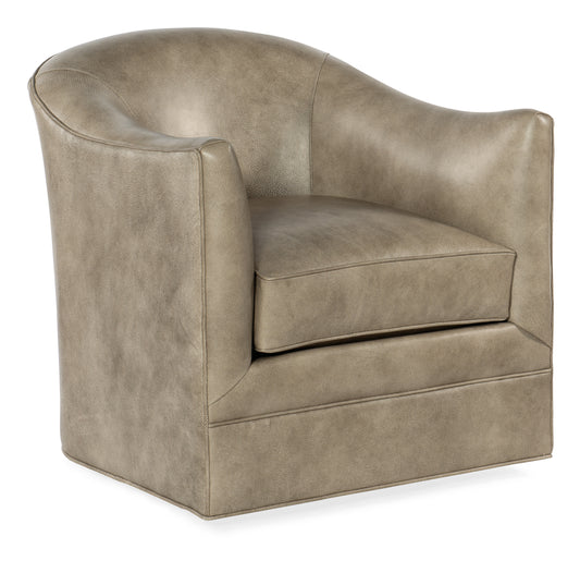 Gideon swivel club chair