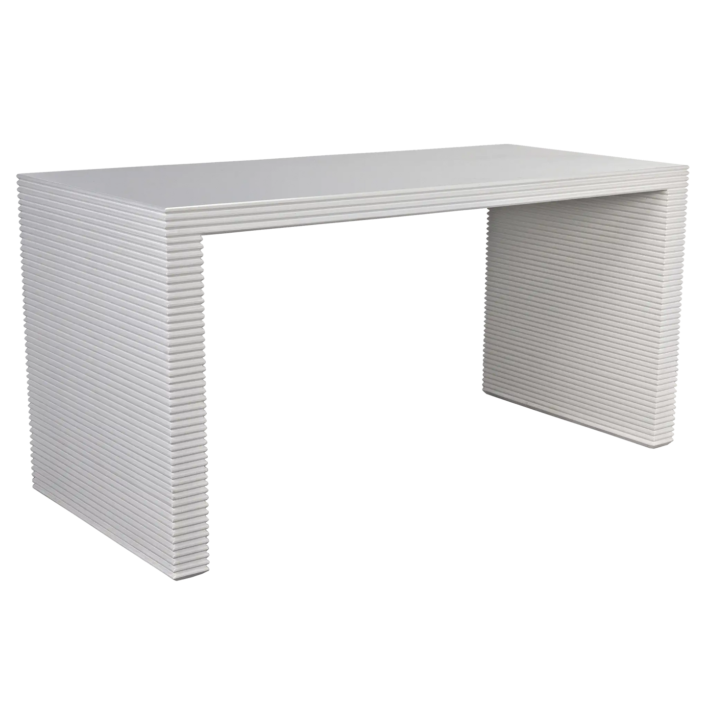 Manhattan desk, solid white