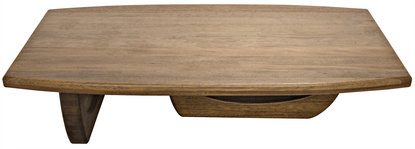 Douglas coffee table, dark walnut