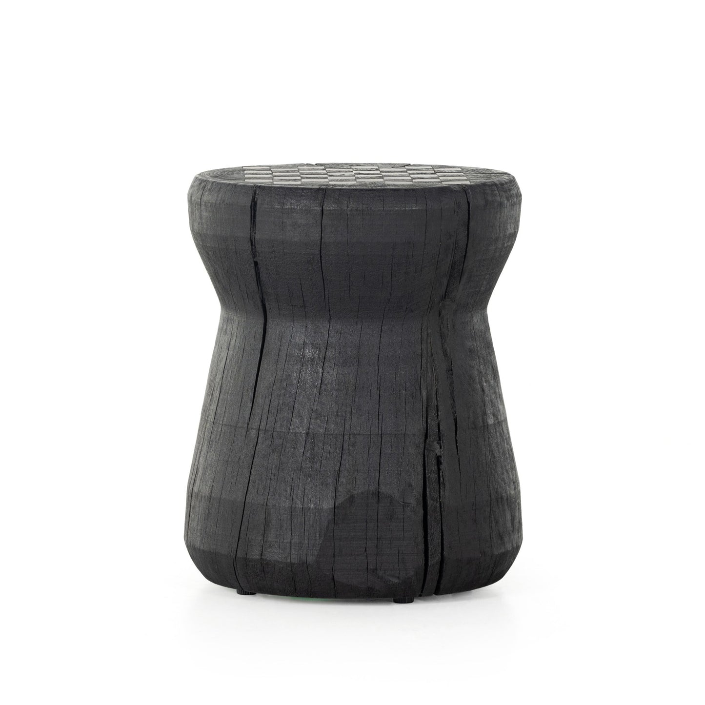 Chess table-carbonized black