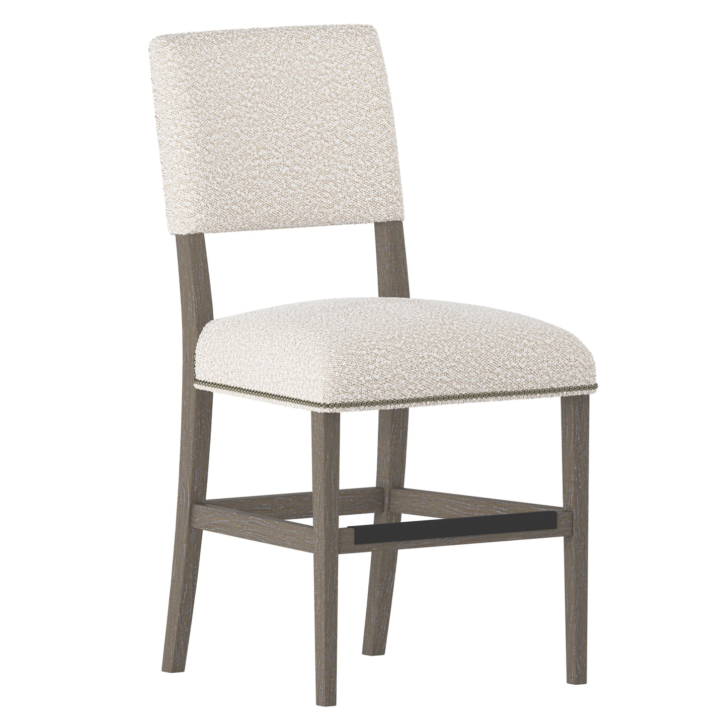 Moore fabric counter stool