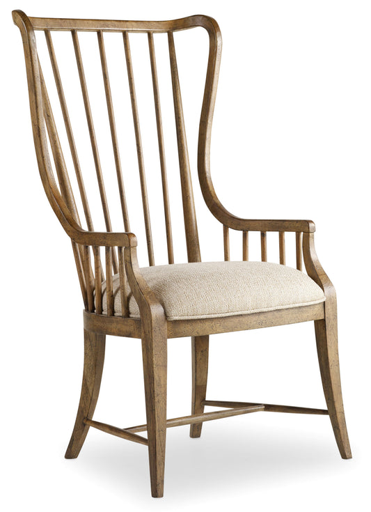 Sanctuary tall spindle arm chair - 2 per carton/price ea