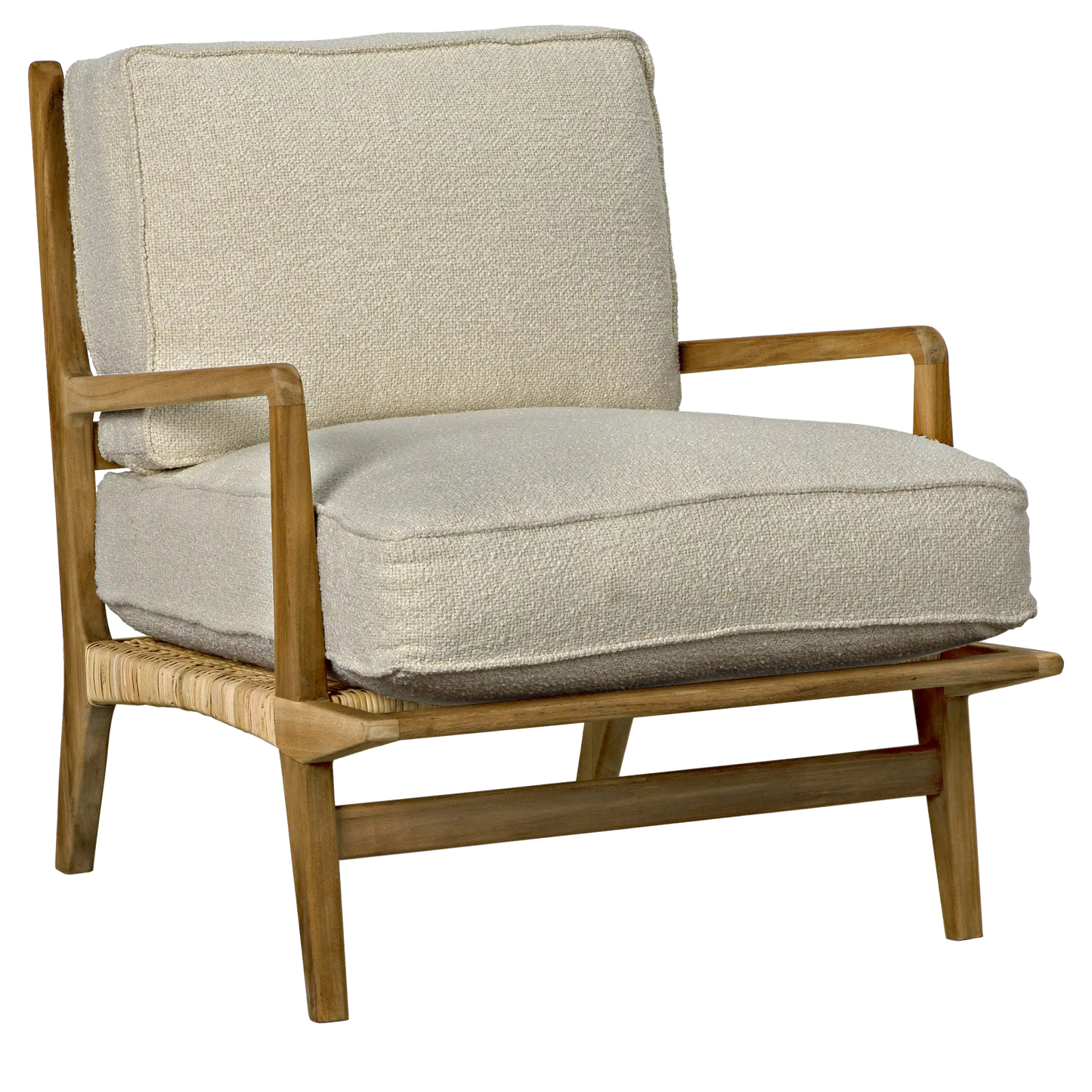 Allister chair, white us made cushions