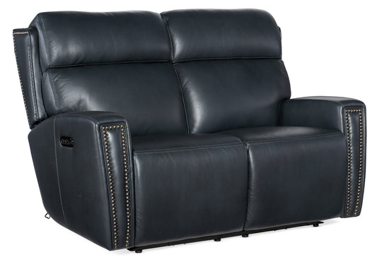 Ruthe zero gravity power recline loveseat with power headrest