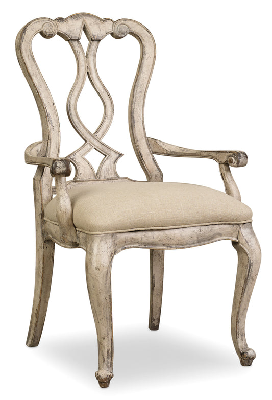 Chatelet splatback arm chair - 2 per carton/price ea