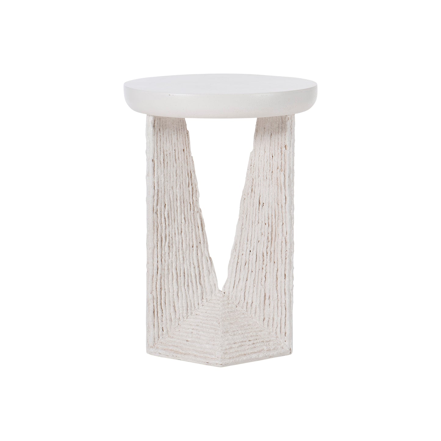 Voile outdoor accent table