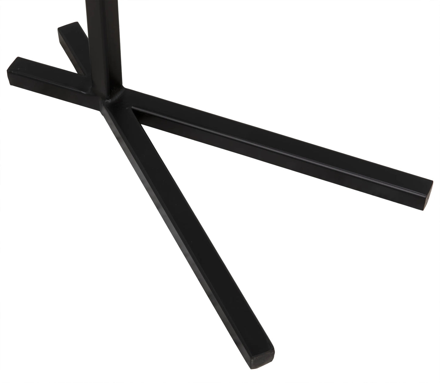 Golem side table, black steel