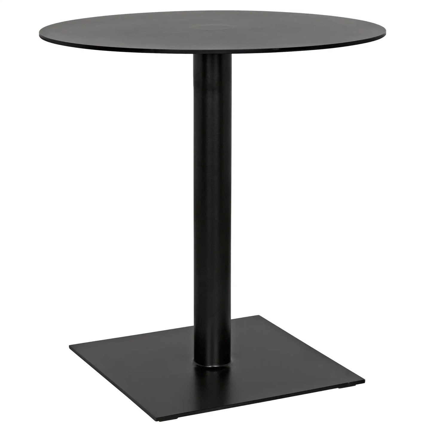 Mies side table, black steel