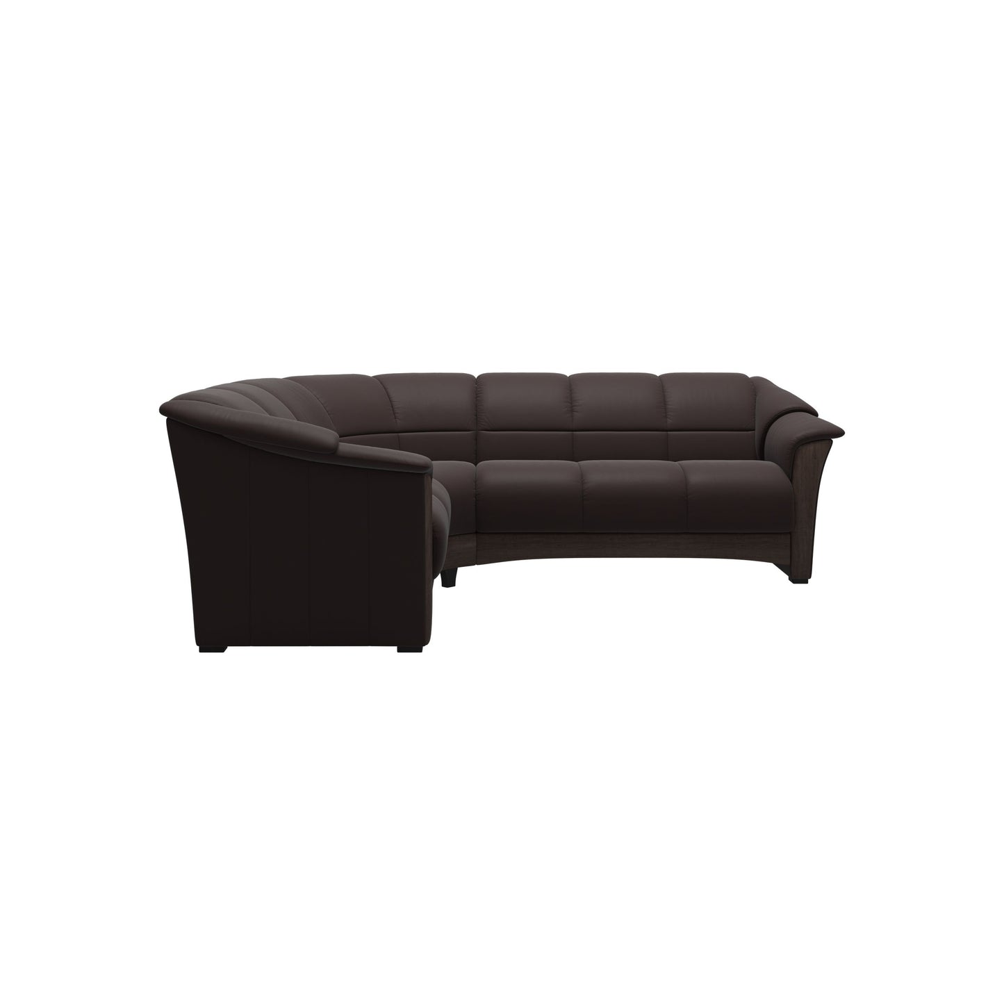 Stressless® oslo sectional with wood