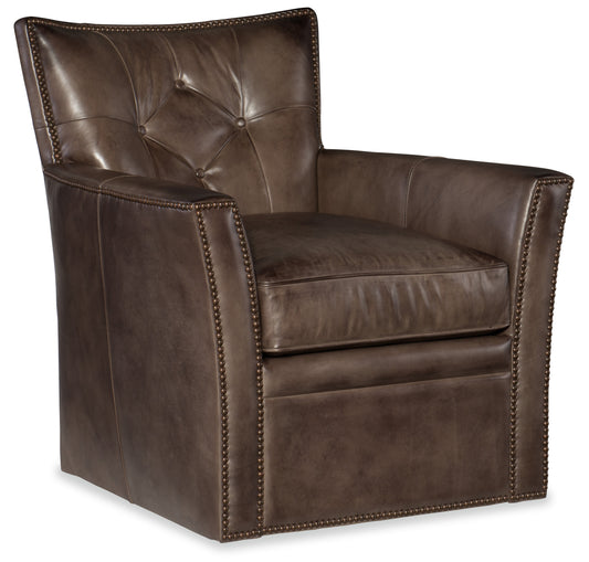 Conner swivel club chair