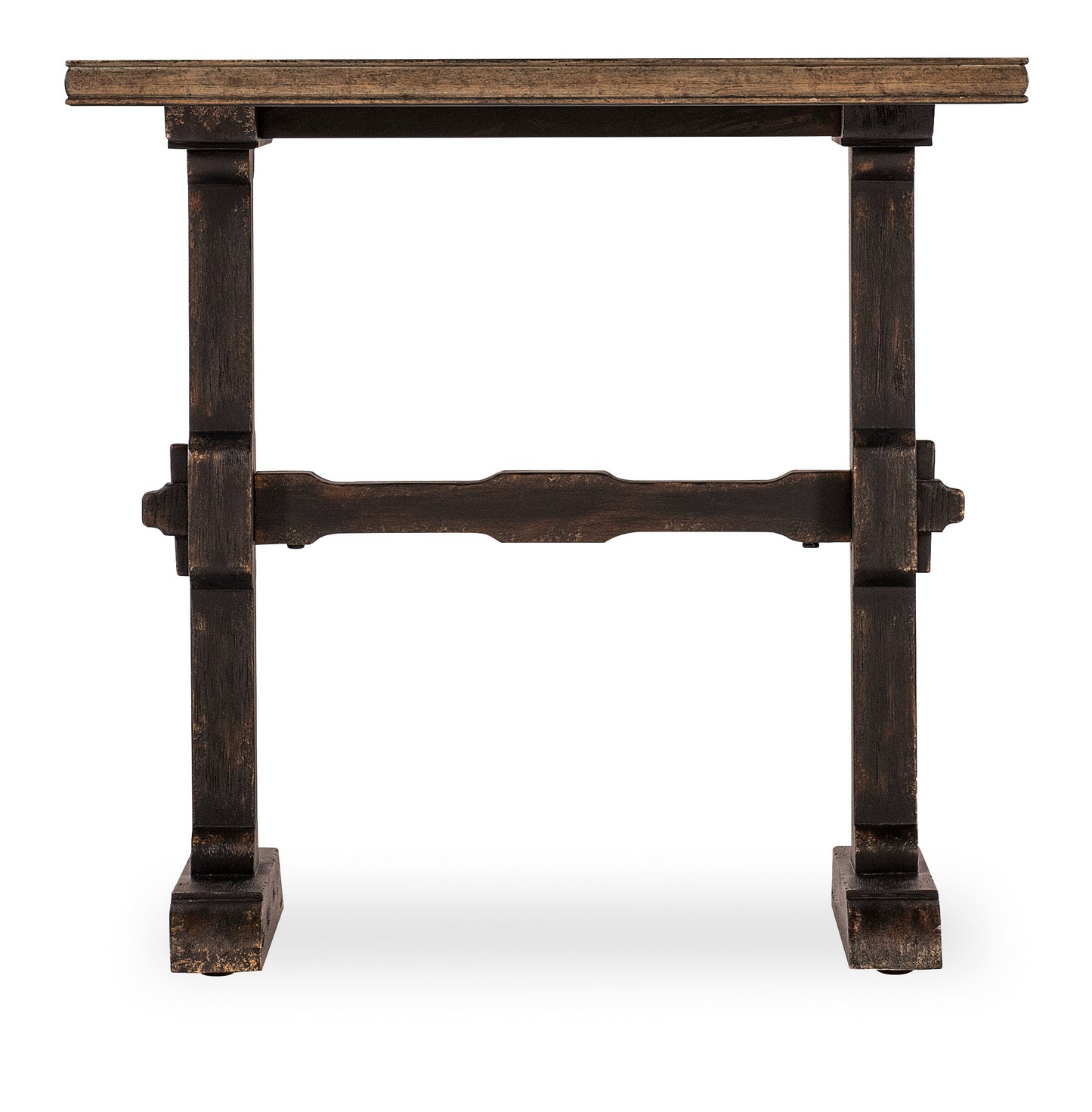 Americana trestle end table