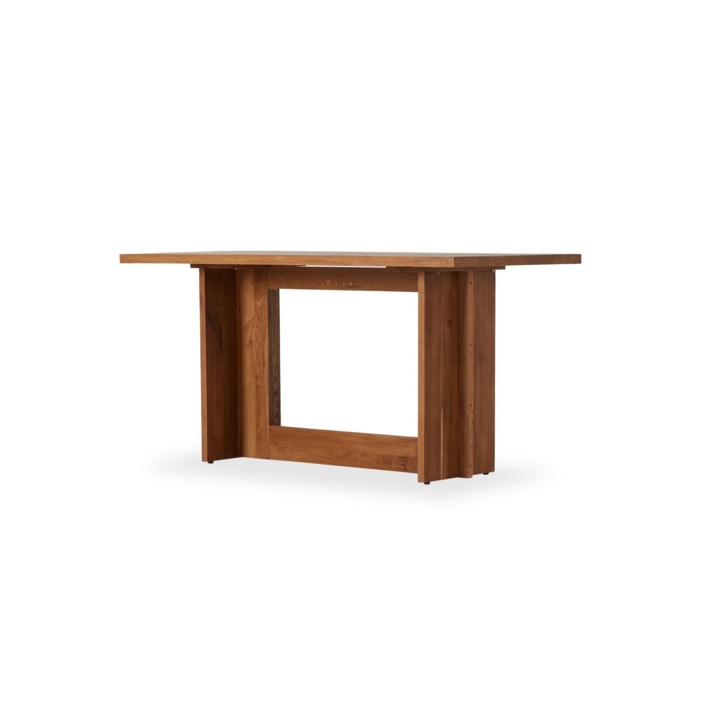 Erie bar table: dark smoked oak-bar