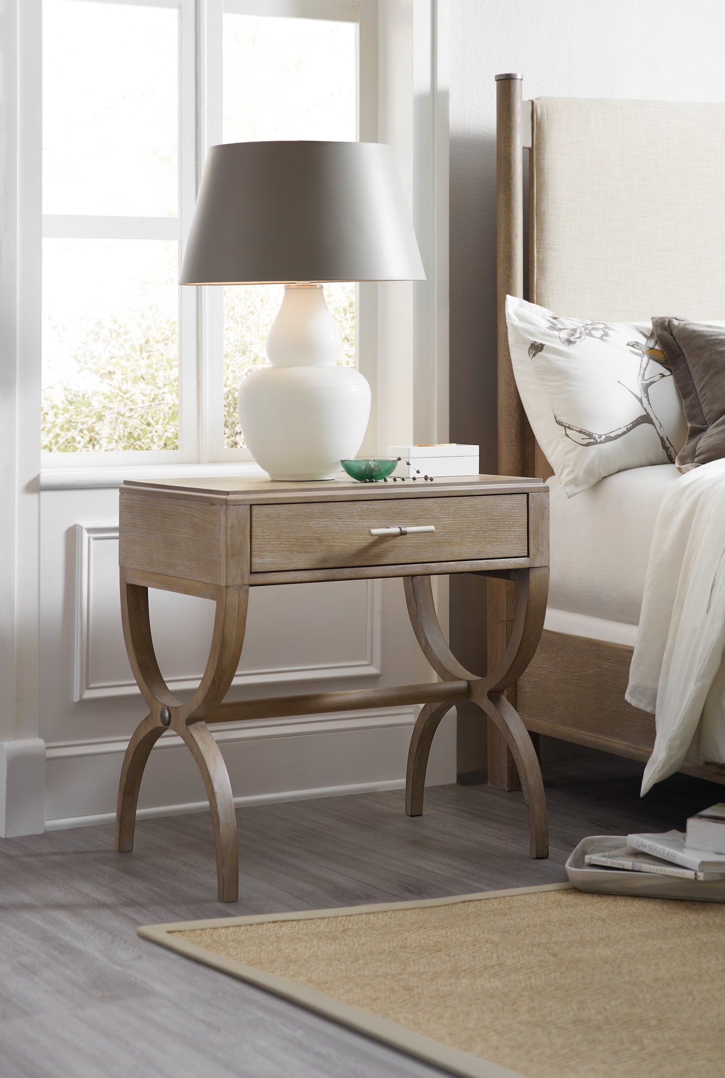 Affinity leg nightstand