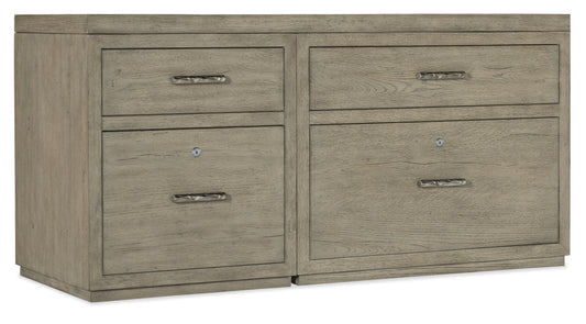 Linville falls 60" credenza with file and lateral file