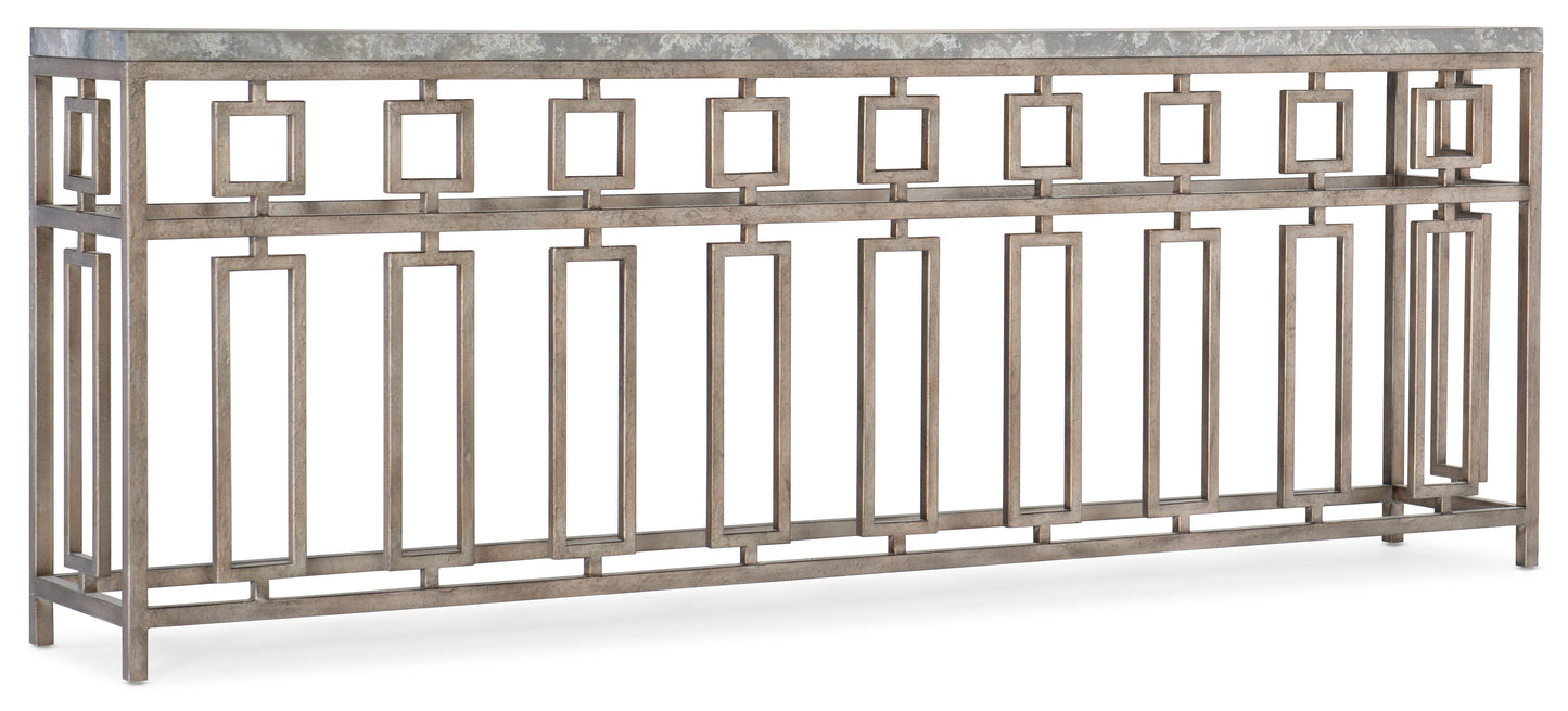 Alfresco lapilli console table