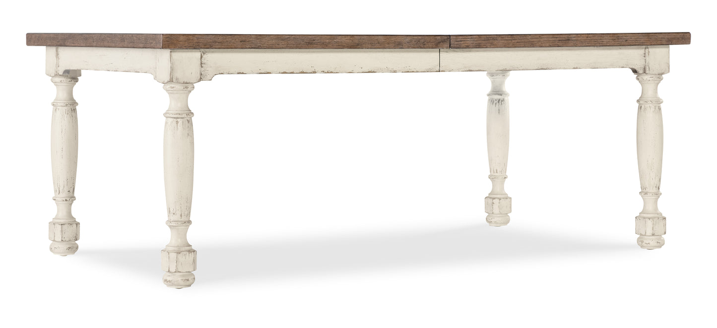 Americana leg dining table w/1-22in leaf