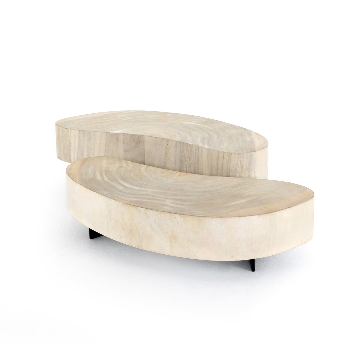 Avett coffee table-bleached guanacaste