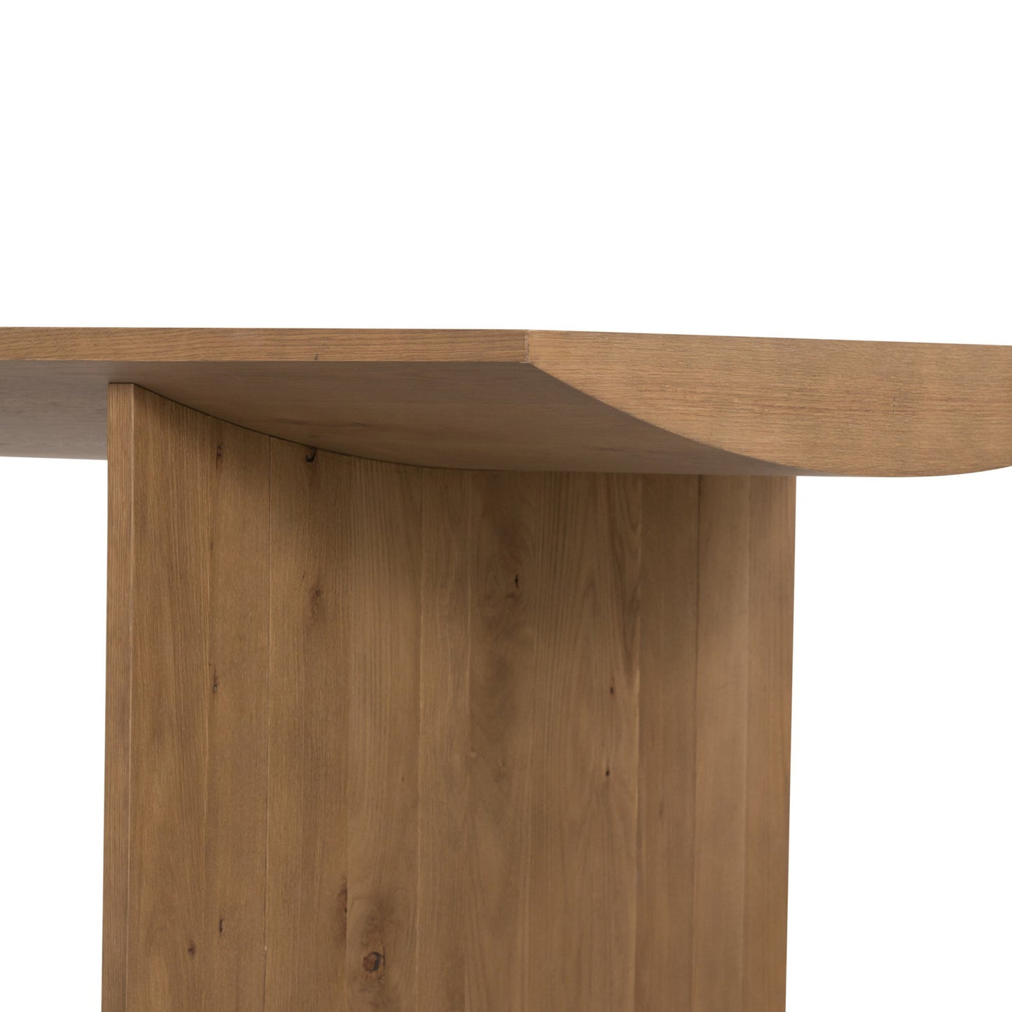 Pickford 94" dining table-dusted oak vnr