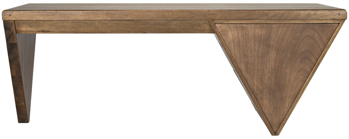 Tetramo desk, dark walnut