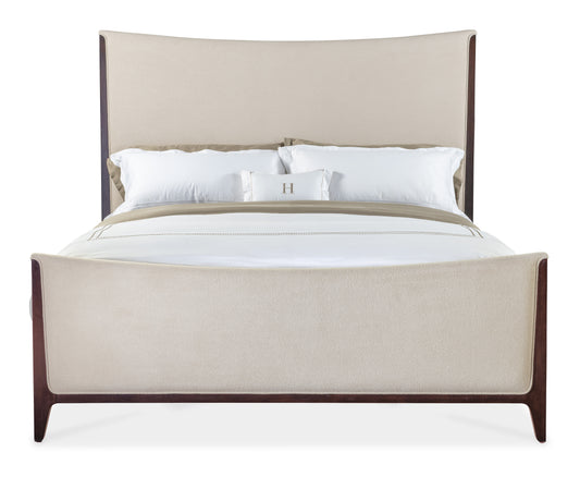 Bella donna queen upholstered bed