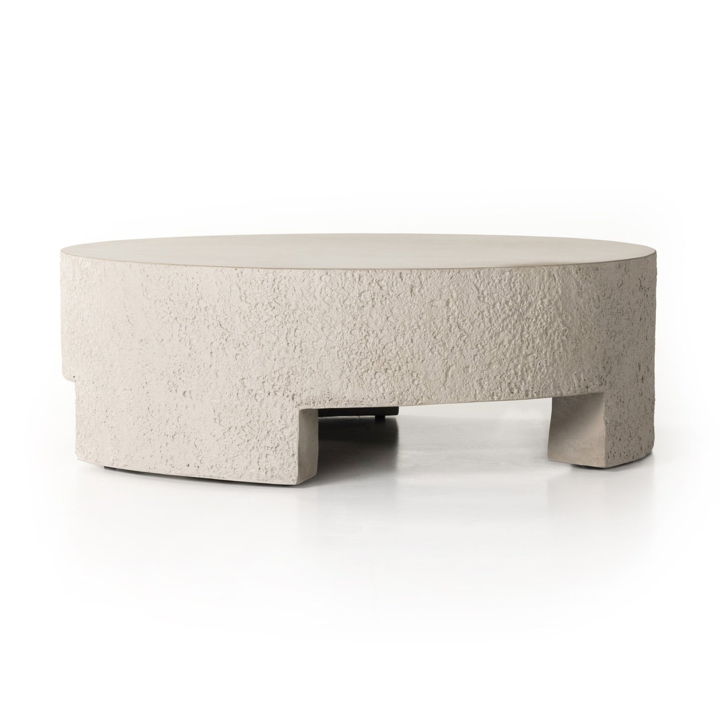 Kember outdoor coffee table-blanc white