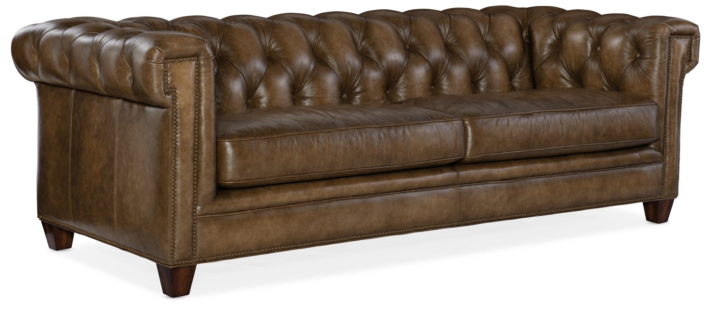 Chester tufted stationary sofa