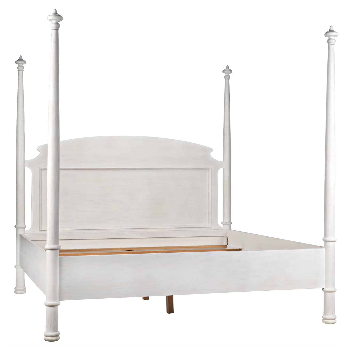 New douglas bed, eastern king, white wash