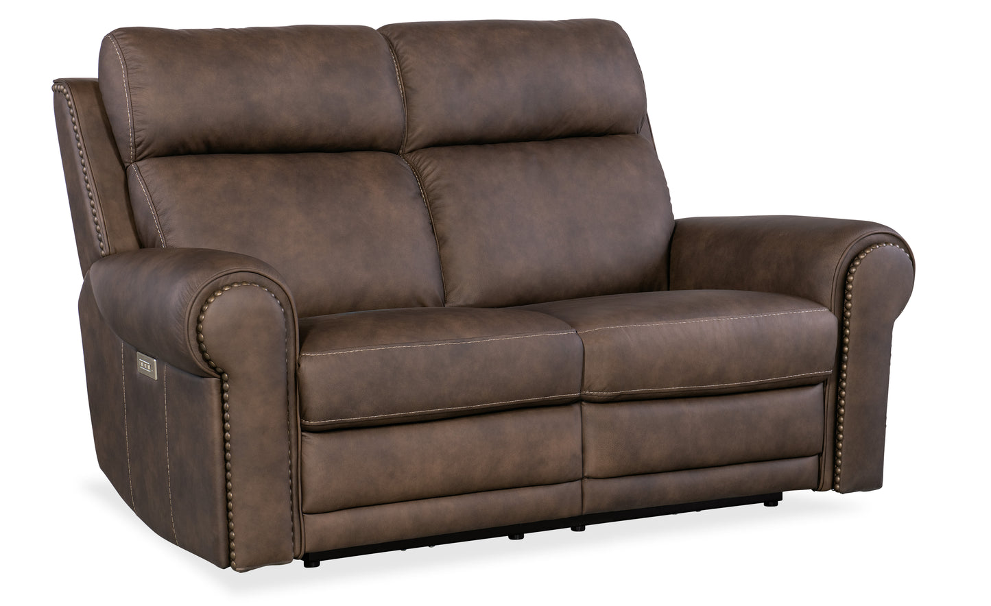 Duncan power loveseat w/power headrest & lumbar