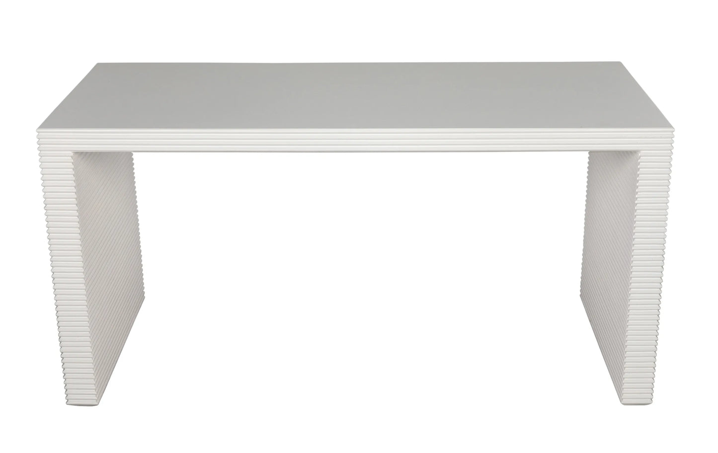 Manhattan desk, solid white