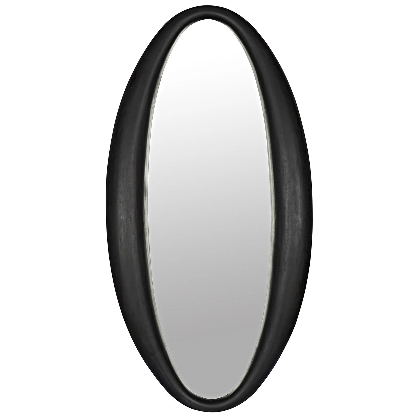 Woolsey mirror, charcoal black