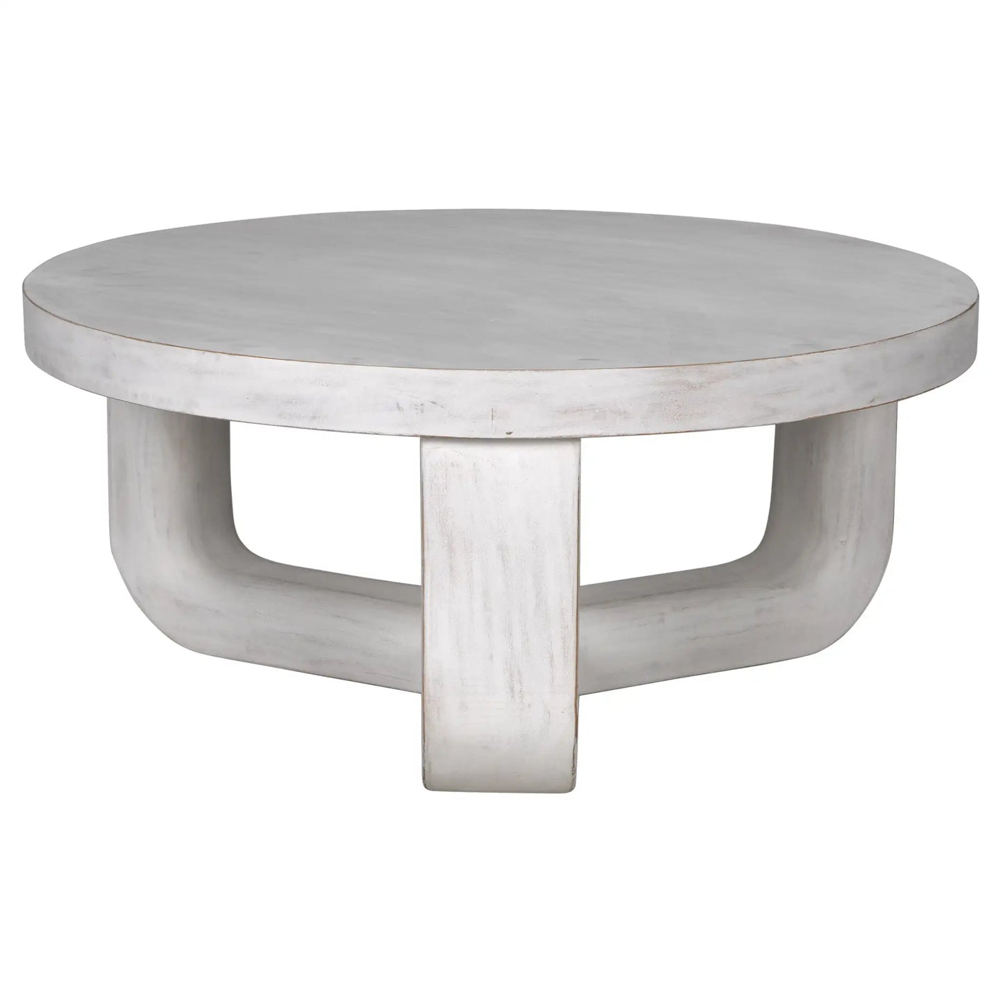 Joel coffee table, white wash