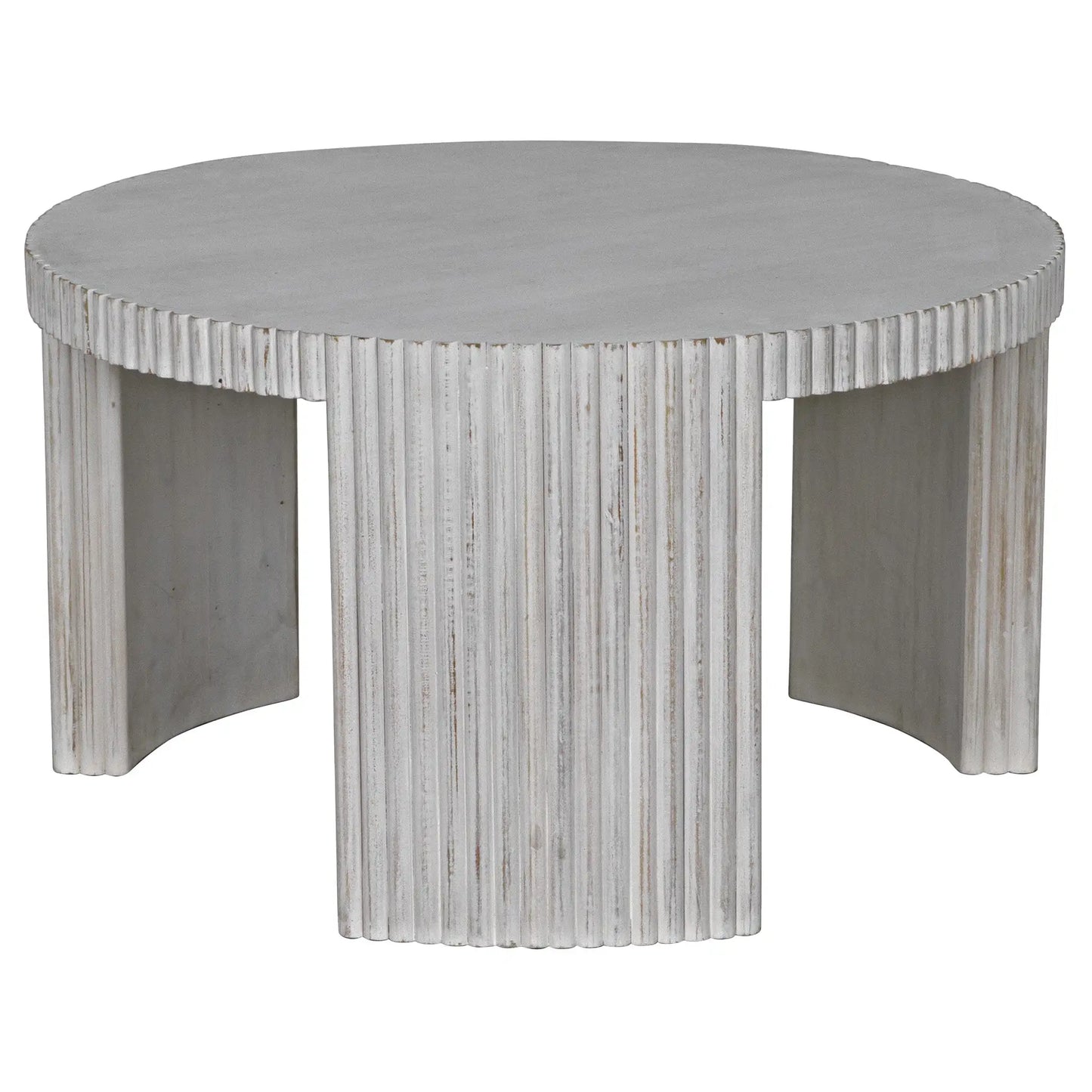 Jgor side/coffee table, white wash