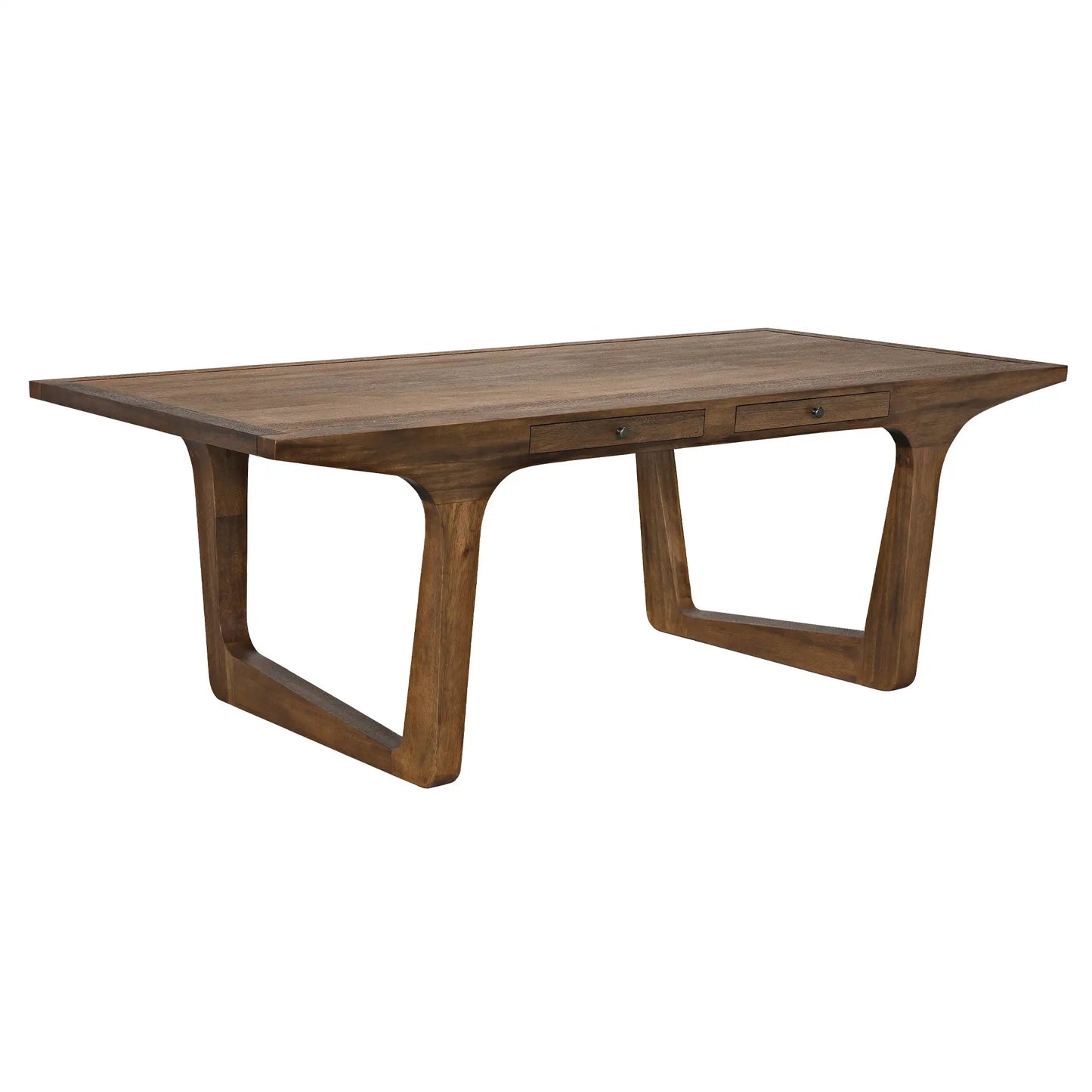 Regal table/desk, dark walnut