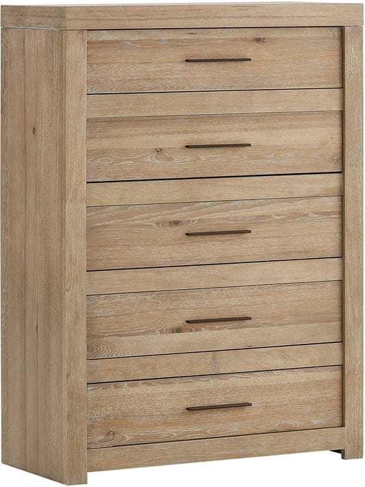 Modern loft 5 drawer chest