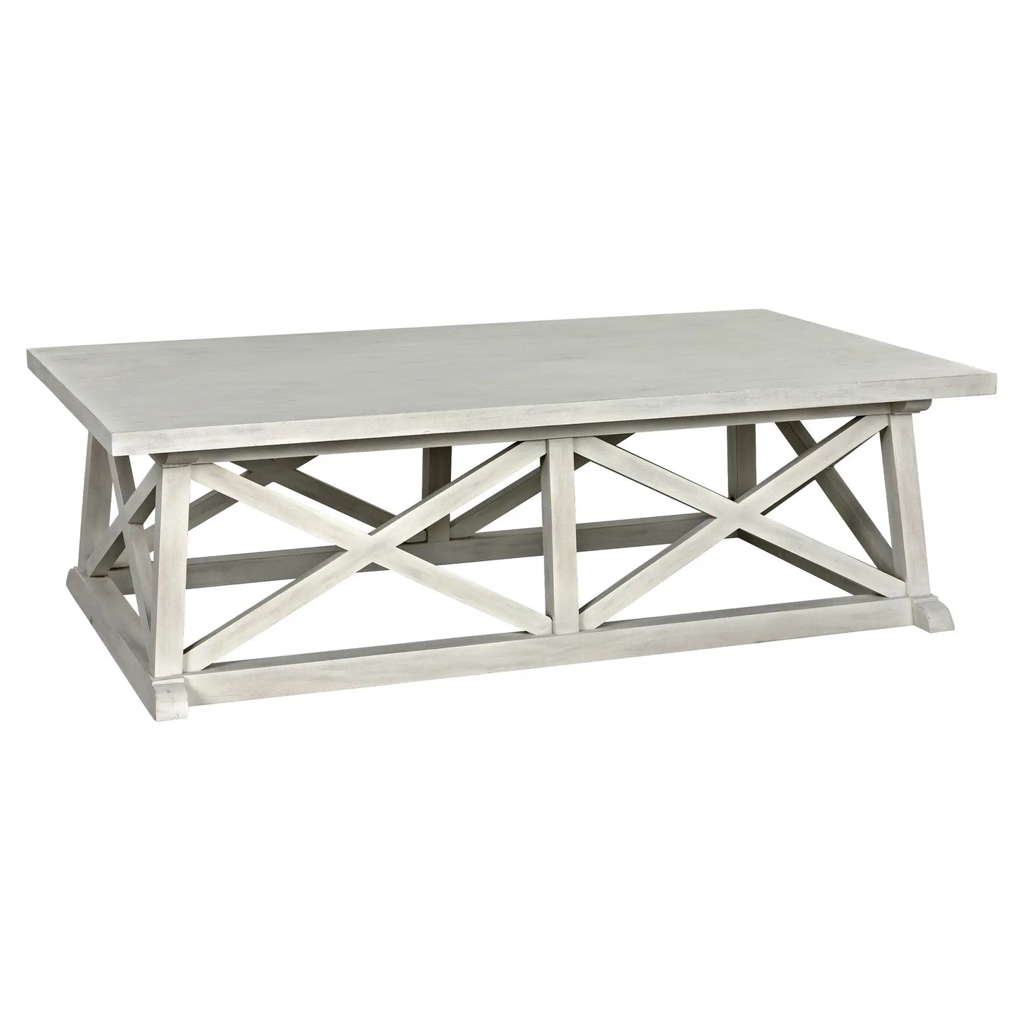 Sutton coffee table, white wash