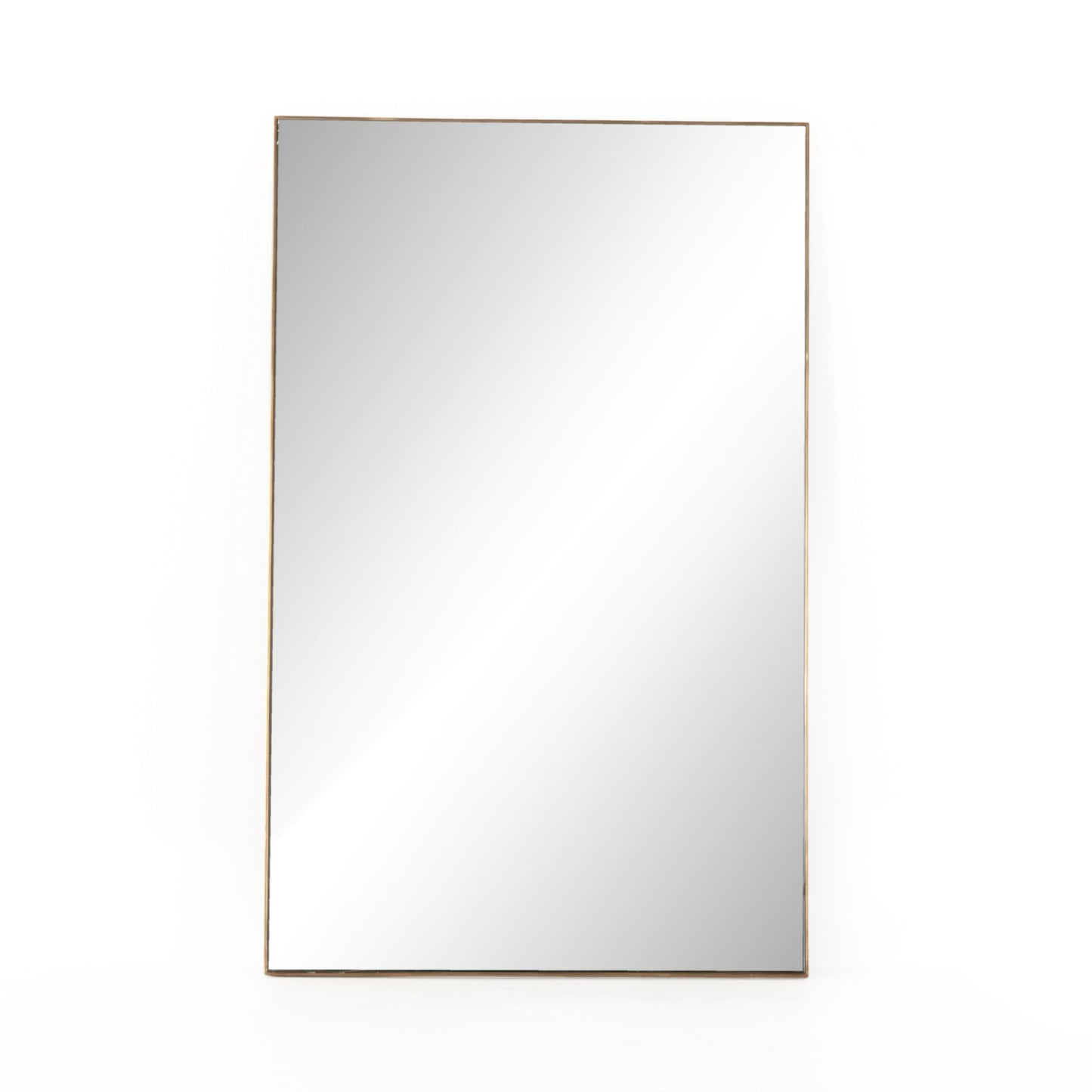 Georgina rectangle floor mirror-polished