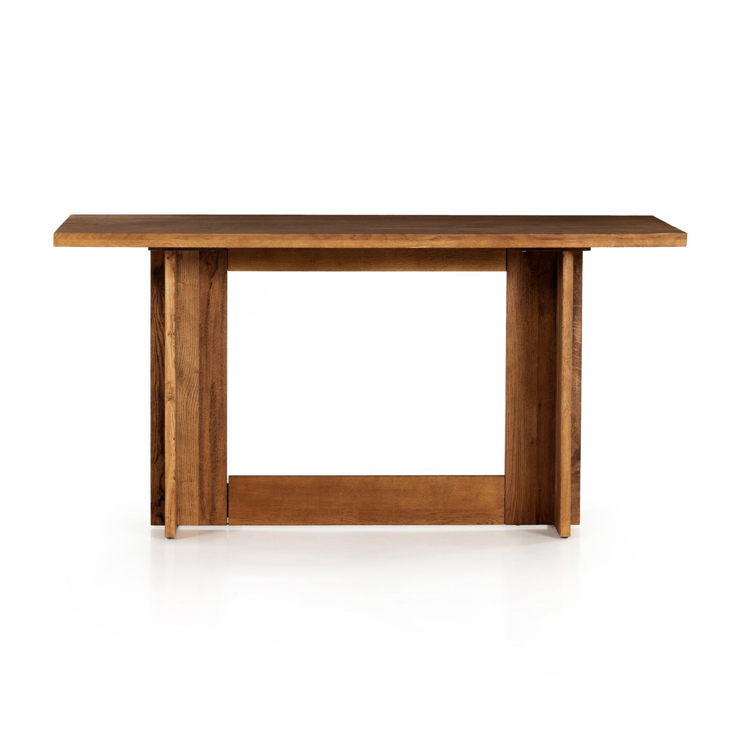 Erie bar table: dark smoked oak-bar