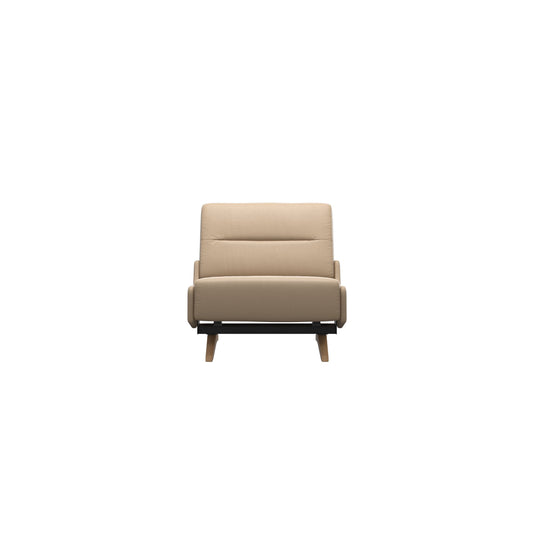 Stressless® stella wood 1 seater with sidepanels