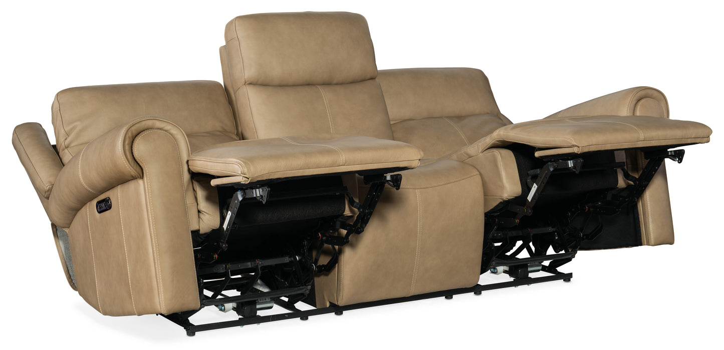 Oberon zero gravity power sofa with power headrest