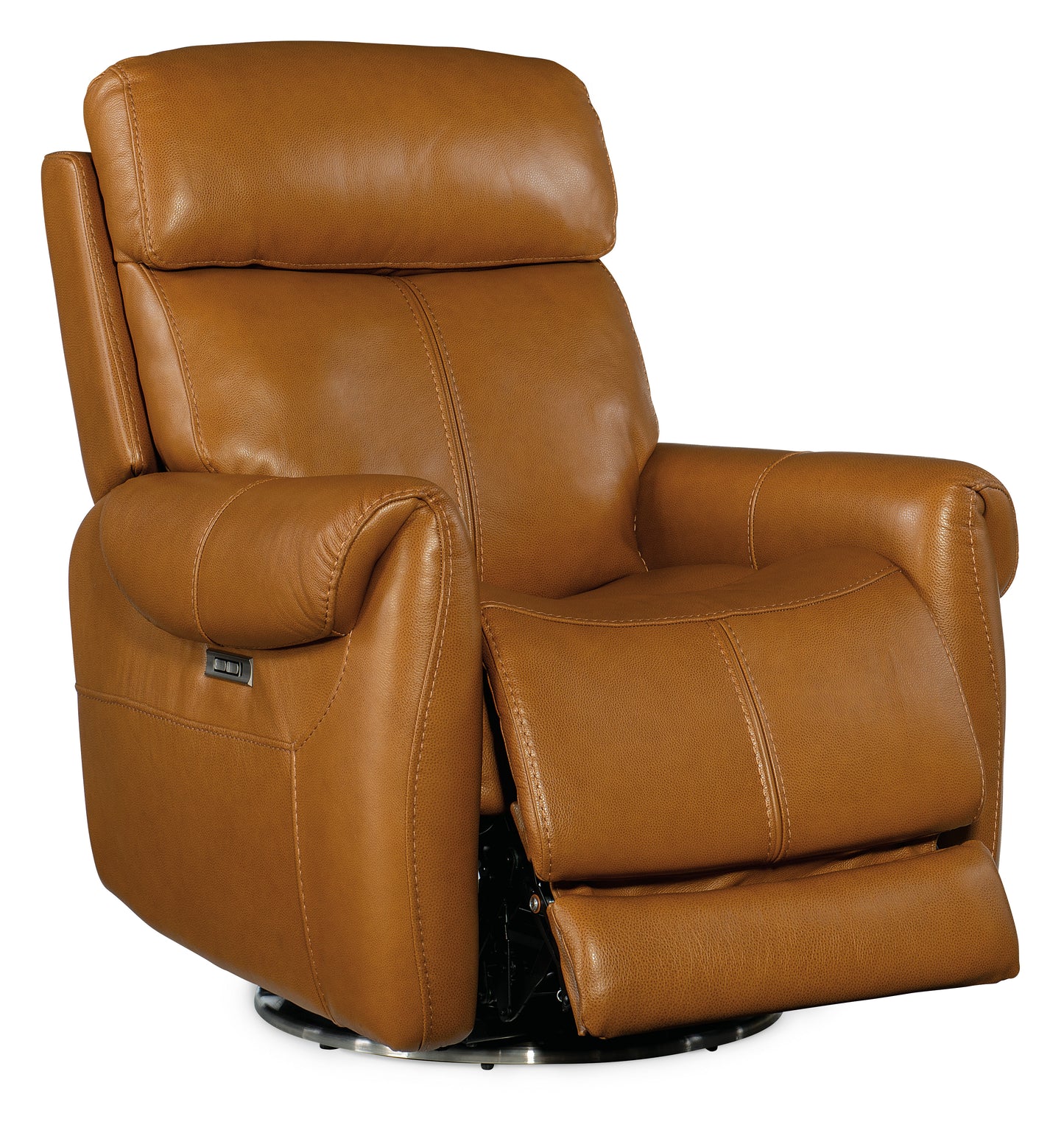 Sterling swivel power recliner with power headrest