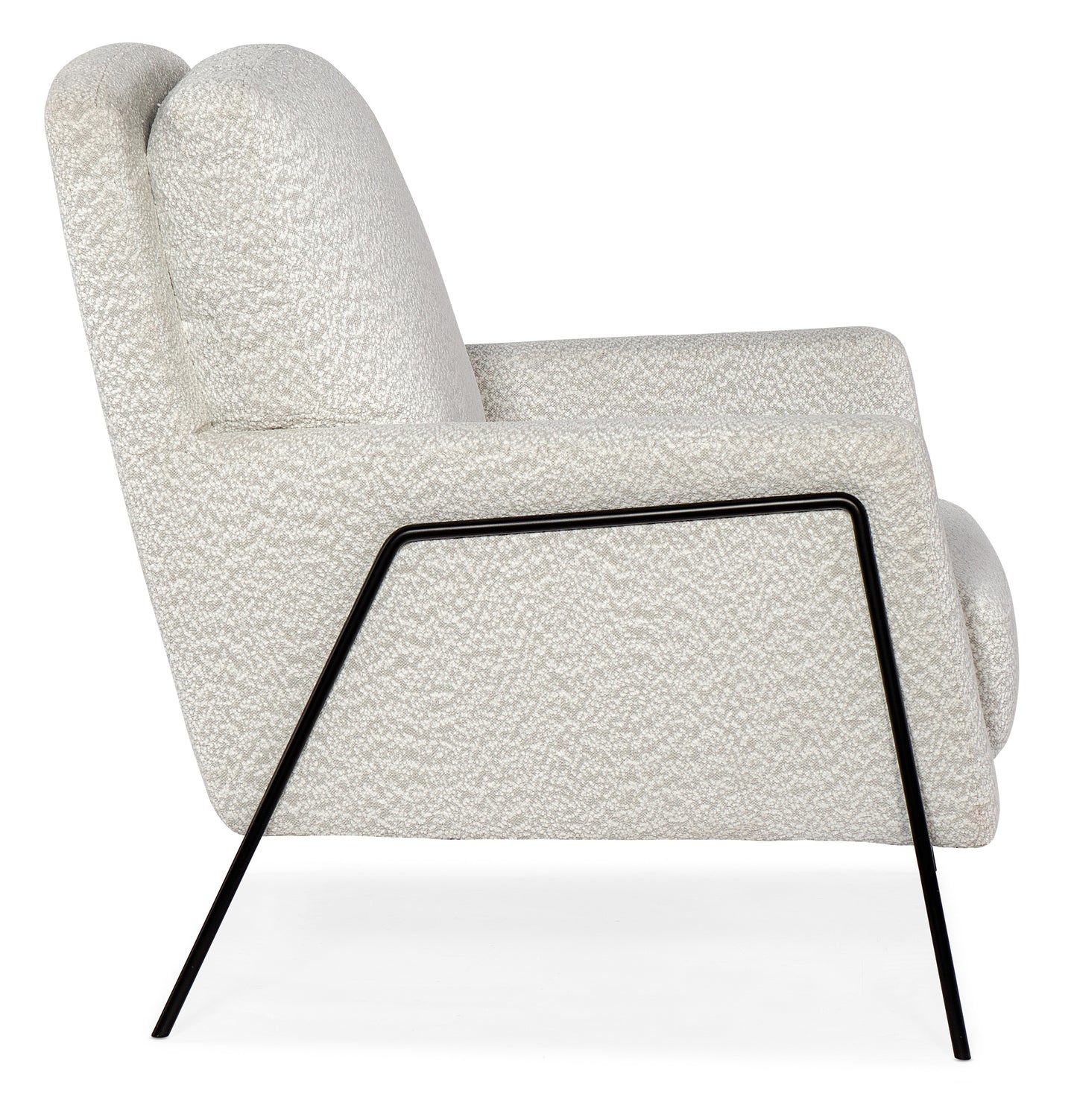 Amette metal frame club chair